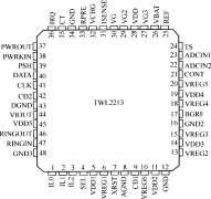 TWL2213引脚排列图