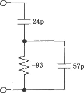 VCA2613/2616的输入阻抗等效电路