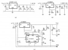 适用于驱动微处理机的稳压电源(LT1