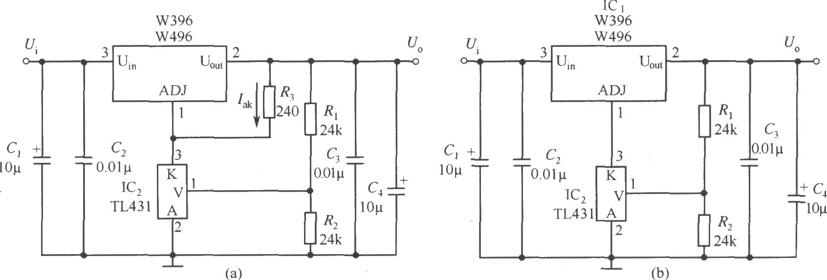 提高W396／W496输出稳定度的应用电路(一)