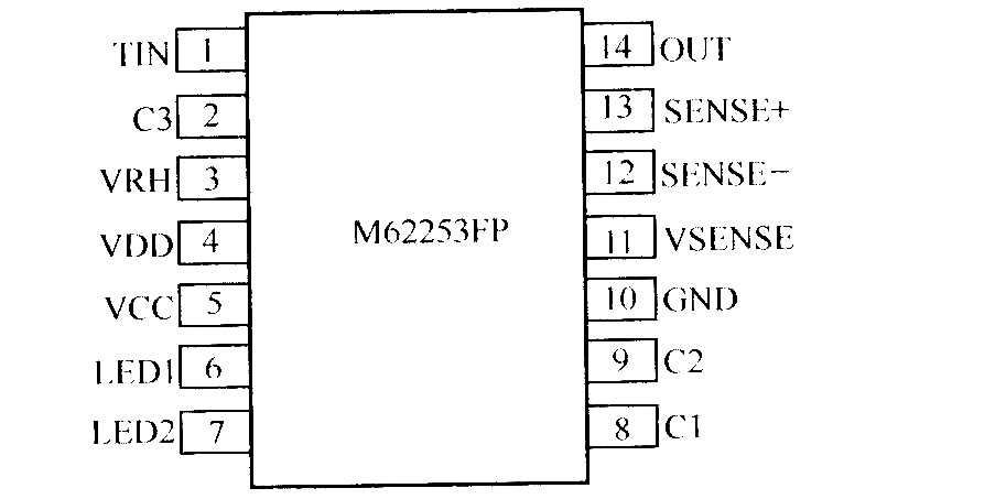 M62253FP充电控制器