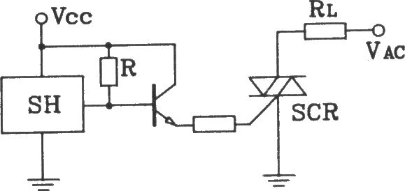SH型霍尔开关与双硅输出接口电路